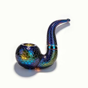 Refined Curved Glass Pipe